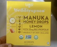 Manuka Honey Drops Lemon