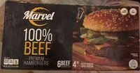 100%beef Premiun Hamburgers