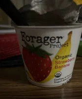 Organic Strawberry Banana Yogurt