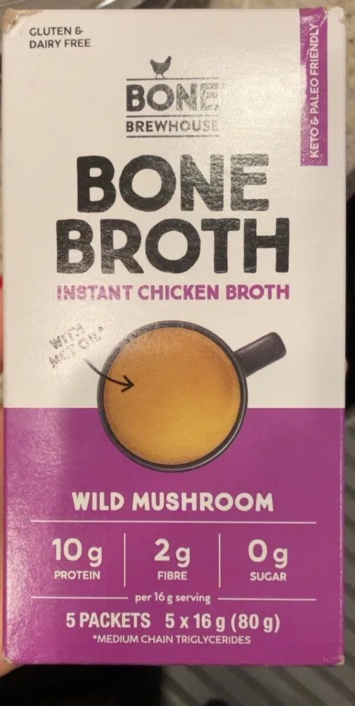 Wild Mushroom bone broth