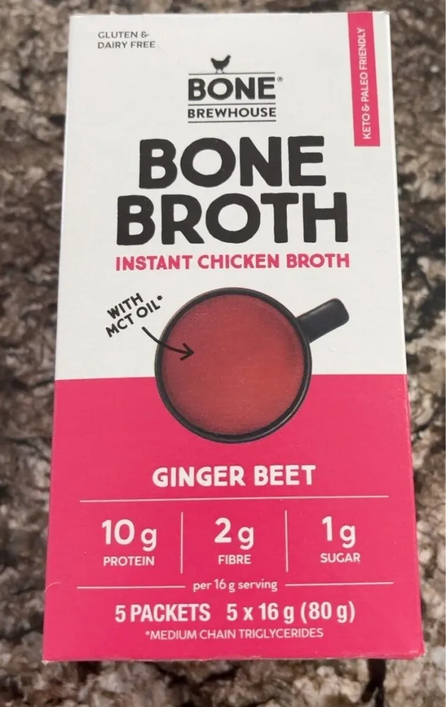 Ginger Beet Bone Broth