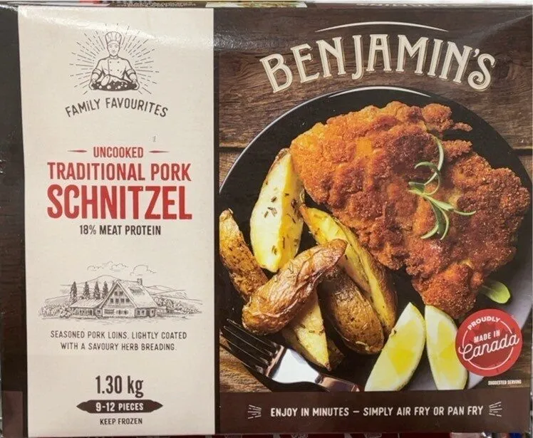 Traditional Pork Schnitzel