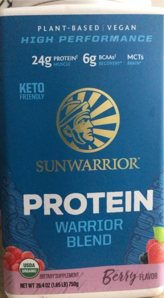 Warrior blend berry flavor
