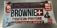 Brownie protéiné double chocolat