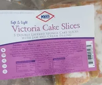 Victoria cake slices