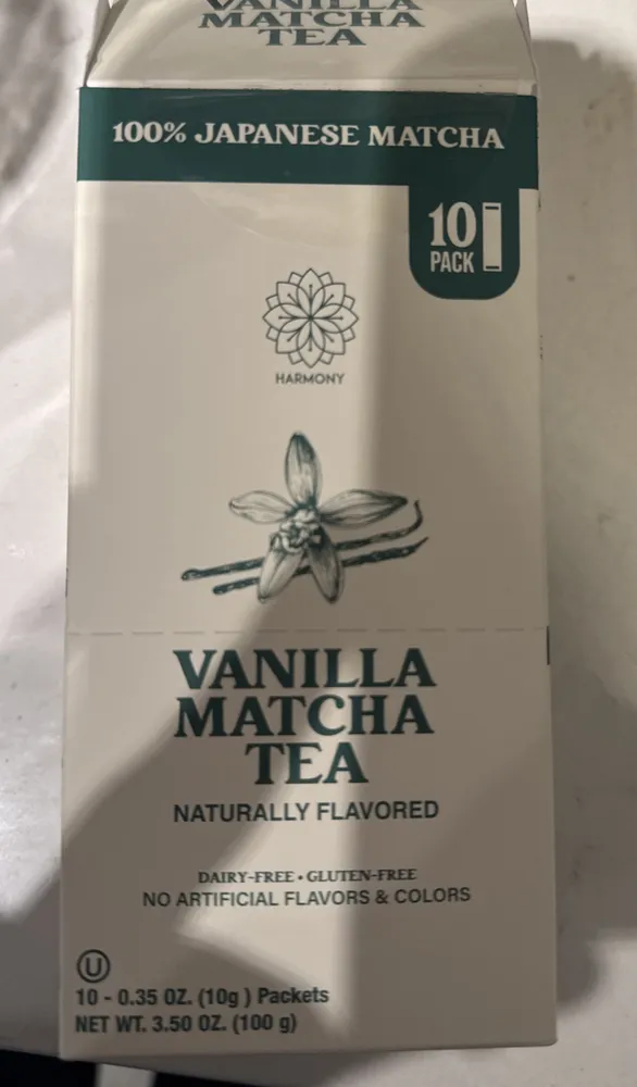 Vanilla Matcha Tea