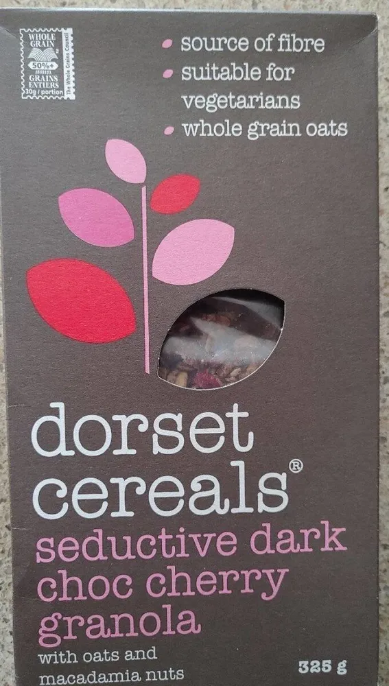 Dorset Seductive Dark Choc Cherry Granola