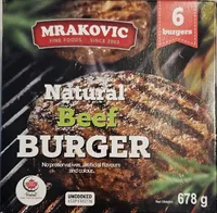 Natural Beef Burger