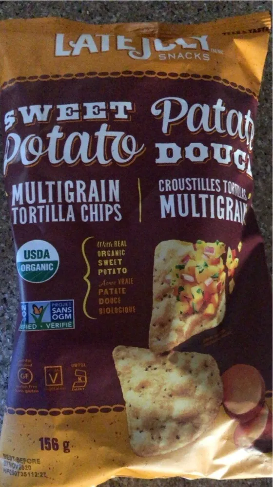 Sweet Potato Multigrain Tortilla Chips