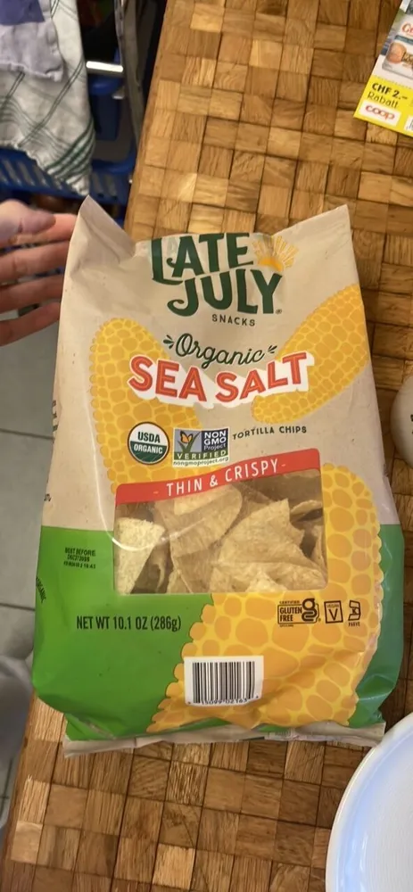 Organic Sea Salt Thin & Crispy