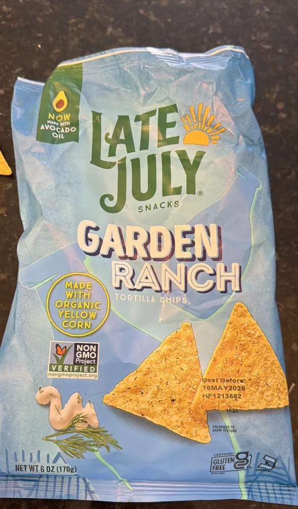 GARDEN RANCH TORTILLA CHIPS