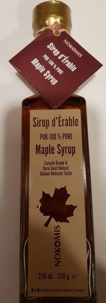 Sirop d'érable pur 100%