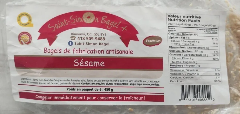 Bagel sésame