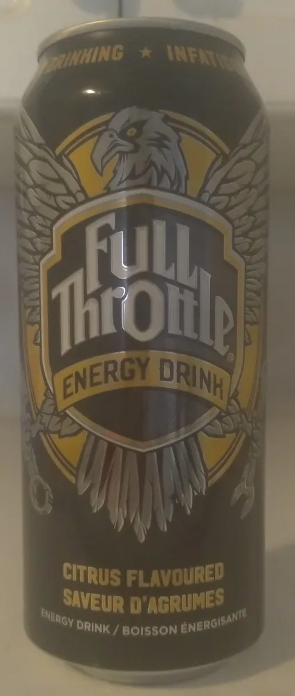 Citrus Flavoured Energy Drink