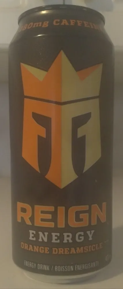 Orange Dreamsicle Energy Drink