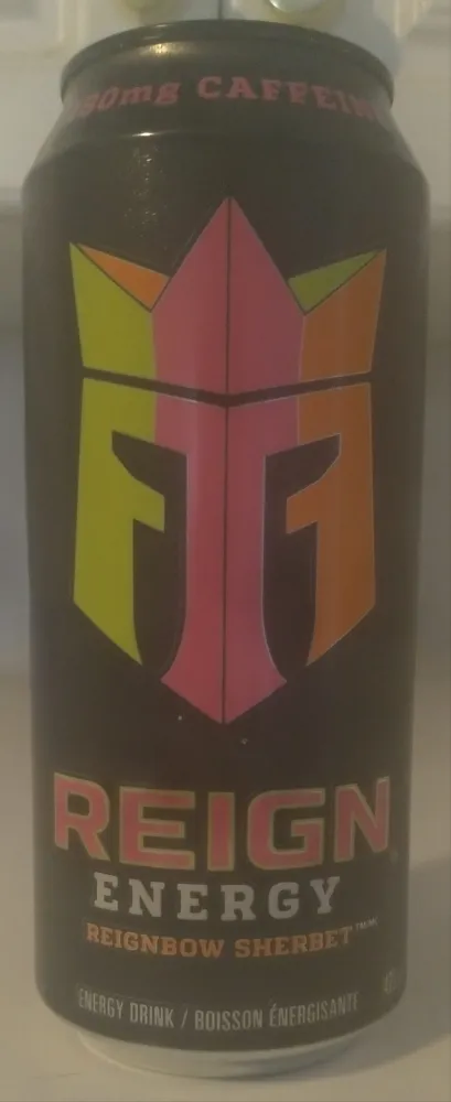 Rainbow Sherbet Energy Drink