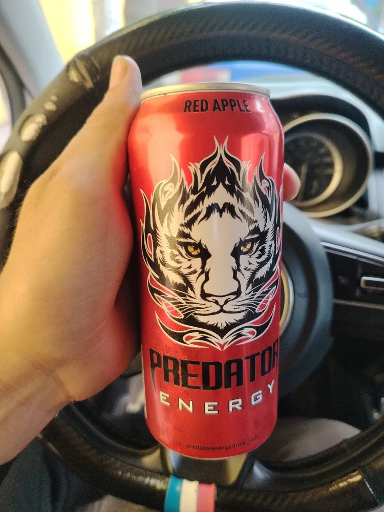 Predator Energy Drink Red Apple