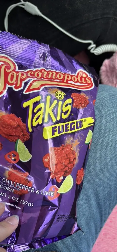 Hot Chili Pepper & Lime Popcorn