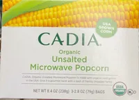 Organic Unsalted Microwave Popcorn