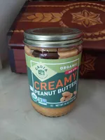 Organic creamy peanut butter