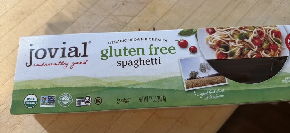 organic brown rice pasta gluten free spaghetti
