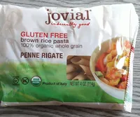 Gluten free organic  brown rice pasta