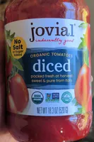 Tomatoes, Diced, Organic