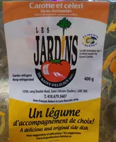Carotte et céleri lacto-fermenté