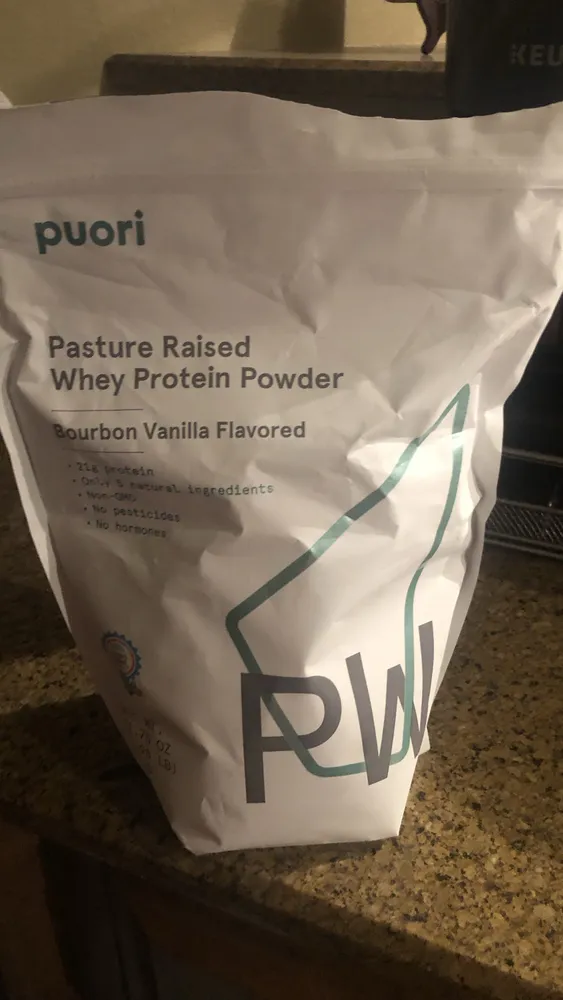 Pasture raised whey protein powder