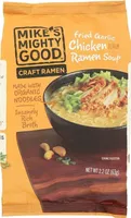 Fried Garlic Chicken Ramen Soup