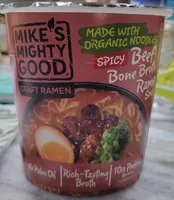 Spicy Beef Bone Broth Ramen Soup