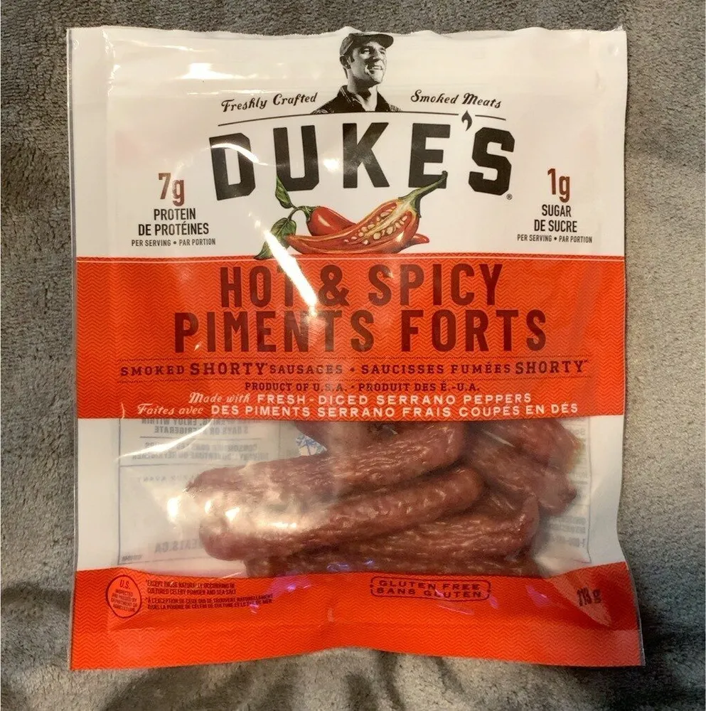 Hot & Spicy Smoked Shorty Sausages