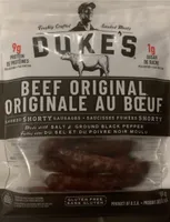 Beef Original Smoked Shorty Sausages