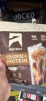 Ascent iced coffee + protein