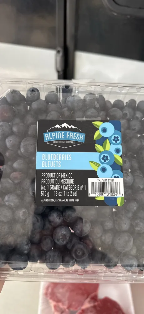 Alpine Fresh blueberries
