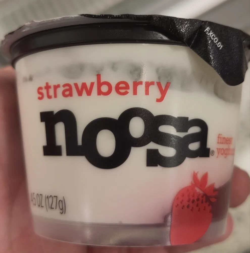 Strawberry finest yoghurt, strawberry