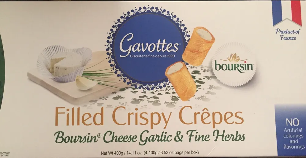 Filled Crispy Crêpes