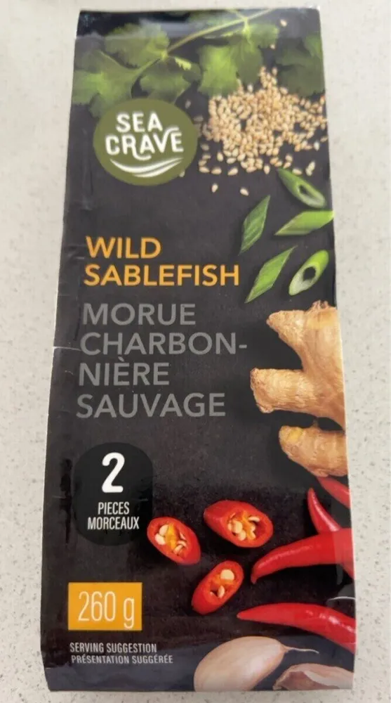 Morue charbonnière sauvage
