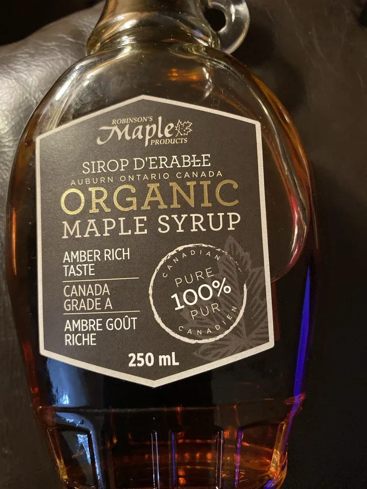 Organic Maple Syrup