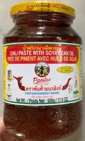 Chili paste with soya bean oil