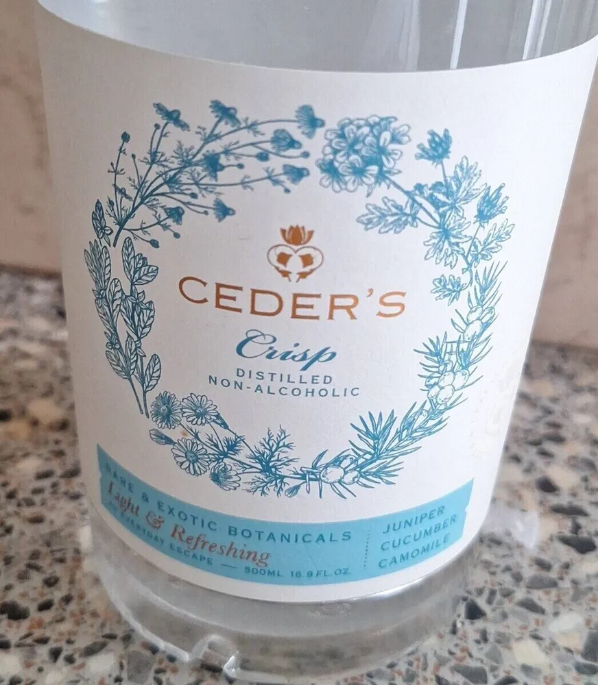Ceder's and tonic