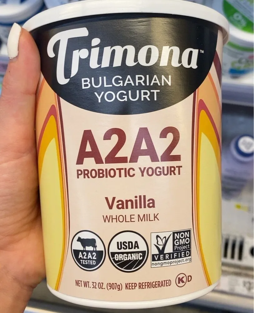 A2A2 Probiotic Yogurt Vanilla Whole Milk