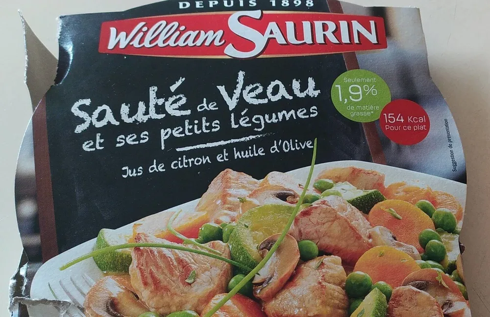 Sauté de veau et ses petits légumes