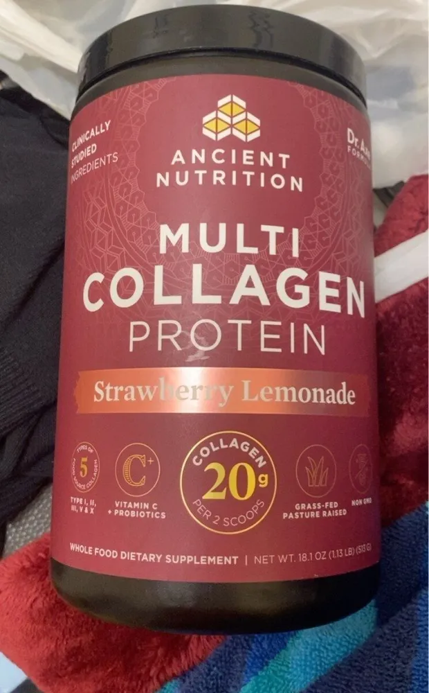 Multi Collagen Protein Strawberry Lemonade