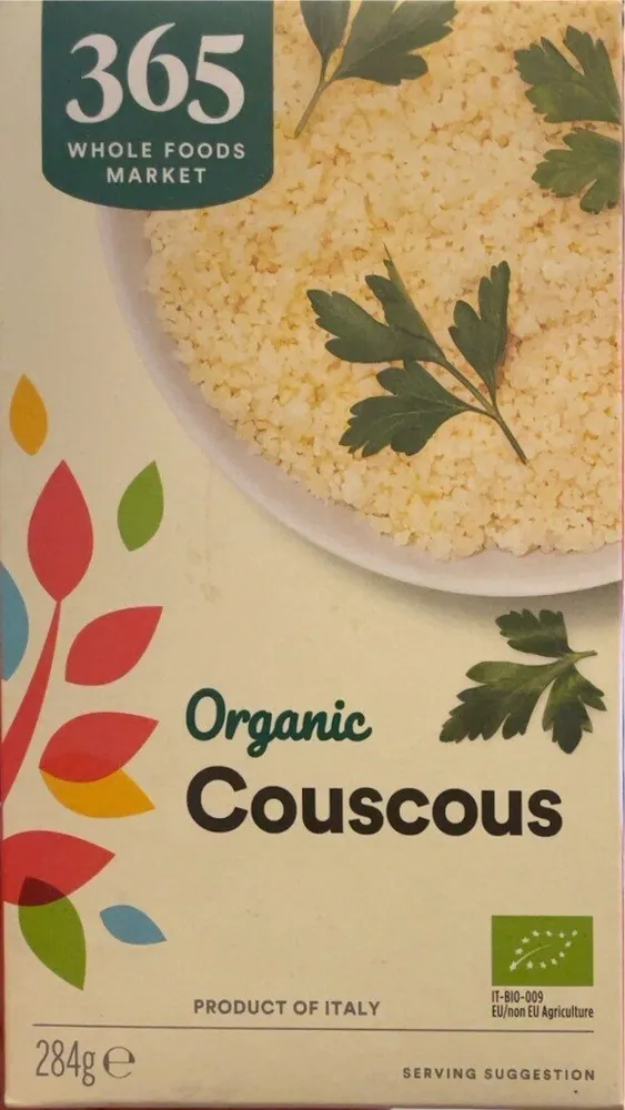 Organic couscous