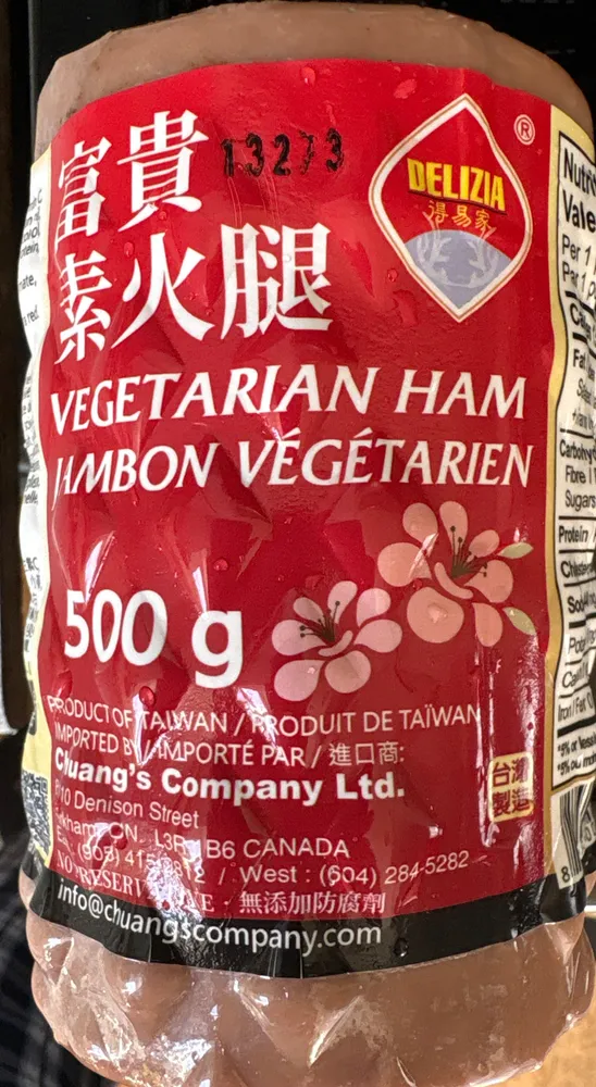 Vegetarian ham