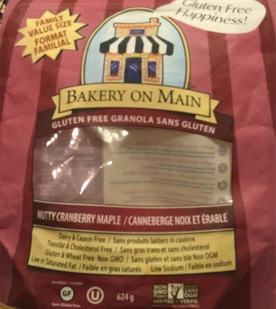 Gluten free Granola sans gluten