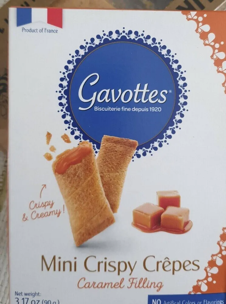 Mini crispy creprs