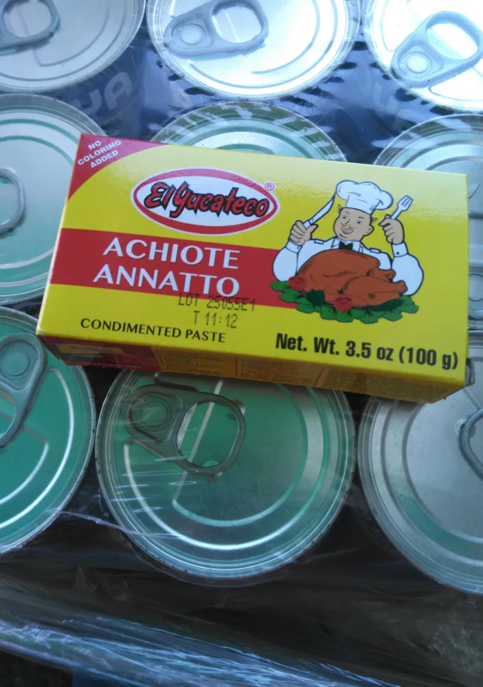 Paste achiote