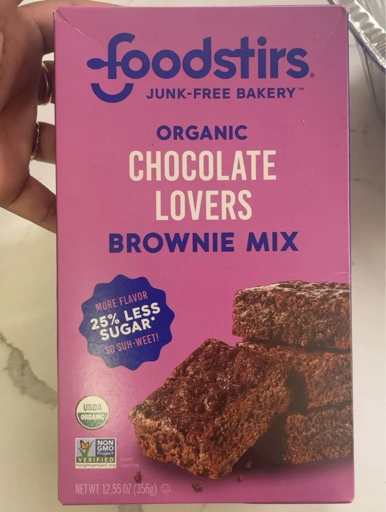 Organic Chocolate lovers brownie mix